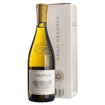 Вино Tarapaca Chardonnay Gran Reserva, gift box / Гран Різерва Шардоне, подарункова коробка, біле сухе, 0.75 л