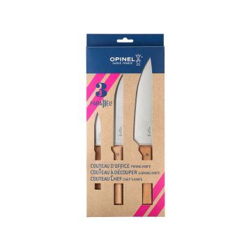 Набір ножів Trio Parallele 3шт, Opinel