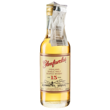 Віскі Glenfarclas 15yo, 0.05 л