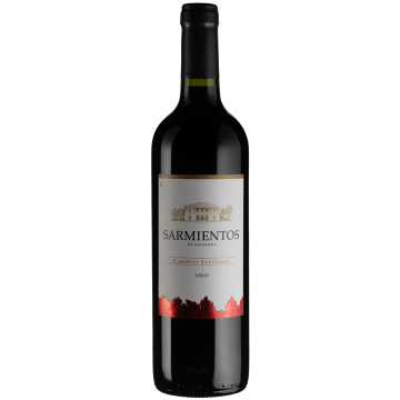 Вино Tarapaca Cabernet Sauvignon Sarmientos / Сармієнтос Каберне Совіньон, червоне сухе, 0.75 л