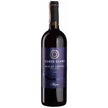 Вино Corte Giara Merlot Corvina / Мерло Корвіна, червоне сухе, 0.75 л