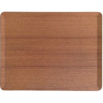 Таця прямокутна коричнева дерев’яна 43x33см Place Mat, Kinto