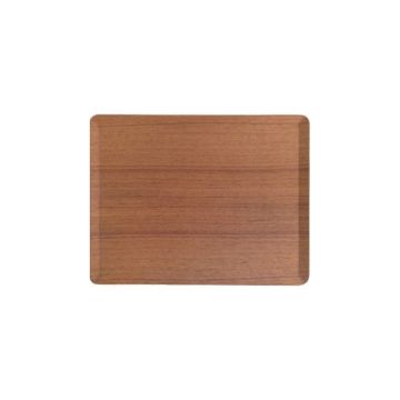 Таця прямокутна коричнева дерев’яна 43x33см Place Mat, Kinto