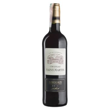 Вино Chateau Saint Martin Chateau Saint Martin / Шато Сен Марте, червоне сухе, 0.75 л