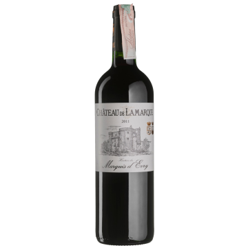 Вино Chateau de Lamarque Chateau de Lamarque / Шато де Ламарк 2011, червоне сухе, 0.75 л