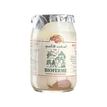 Йогурт жирний Каштан органічний 2,6% жиру 150г, Bioferme