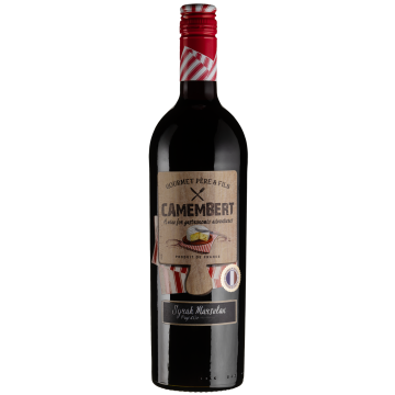 Вино Gourmet Pere & Fils Syrah Marselan Camembert / Сіра Марселан Камембер, червоне напівсухе, 0.75 л