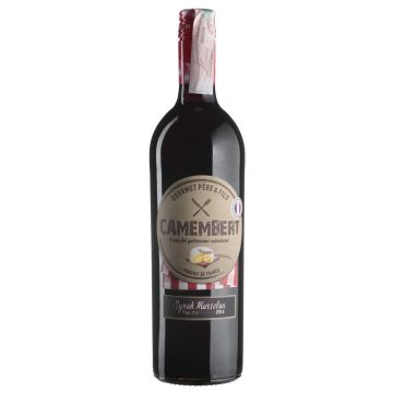 Вино Gourmet Pere & Fils Syrah Marselan Camembert / Сіра Марселан Камембер, червоне напівсухе, 0.75 л