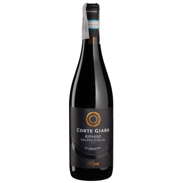 Вино Corte Giara Valpolicella Ripasso La Groletta / Вальполічелла Ріпассо ля Гролетта, червоне сухе, 0.75 л