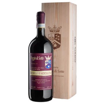 Вино Poggio di Sotto Brunello di Montalcino Riserva / Брунелло ді Монтальчино Різерва 2008, червоне сухе, 1.5 л