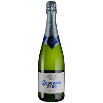 Безалкогольне Ігристе Codorniu Zero / Напій с/г на основі деалкоголізованого вина Зеро, Codorniu 750мл, 0.75 л
