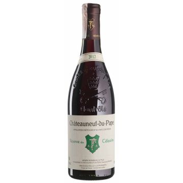 Вино Henri BonneauztrHK Chateauneuf-du-Pape Reserve des Celestins / Шатоньоф-дю-Пап Резерв де Селестен 2012, червоне сухе, 0.75 л