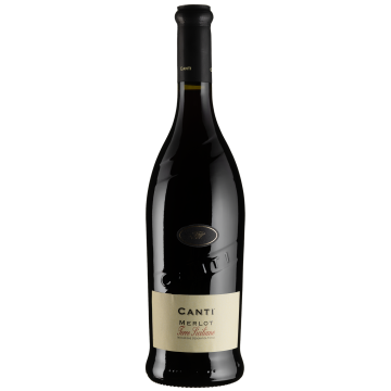 Вино Canti Merlot Terre Siciliane / Мерло Терре Сициліане, червоне сухе, 0.75 л