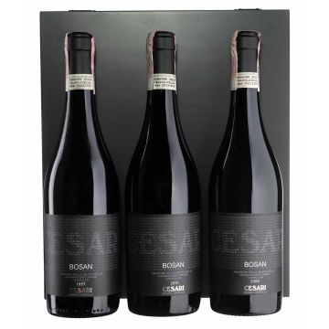 Вино Cesari Amarone Bosan Набір (1997+ 2000 + 2001) / Набір Амароне Босан (97+ 2000 + 2001), червоне сухе, 2.25 л