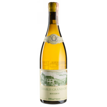 Вино Billaud-Simon Chablis Grand Cru Bougros / Шаблі Гран Крю Бугро 2016, біле сухе, 0.75 л