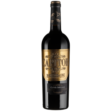 Вино Capitor Capitor Cuvee Speciale Bordeaux / Капітор Куві Спесіаль Бордо, червоне сухе, 0.75 л