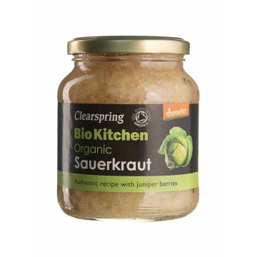 Капуста квашена Сауеркраут органічна Bio Kitchen 360г, Clearspring