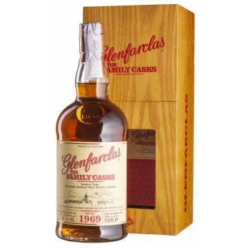Віскі Glenfarclas Family Cask S16 #2451, wooden box 1969, 0.7 л