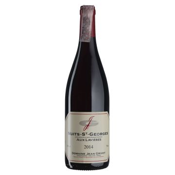 Вино Jean Grivot Nuits-Saint-Georges Aux Lavieres / Нюі Сен Жорж О Лав'єре 2014, червоне сухе, 0.75 л