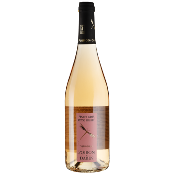 Вино Poiron Dabin Pinot Gris Rose Fruite / Піно Грі Розе Фрут, рожеве сухе, 0.75 л