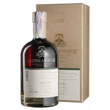 Віскі Glenglassaugh Rare Cask 50 yo #3510 1965, 0.7 л