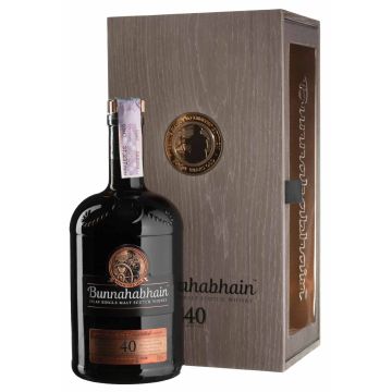 Віскі Bunnahabhain 40yo, wooden box, 0.7 л