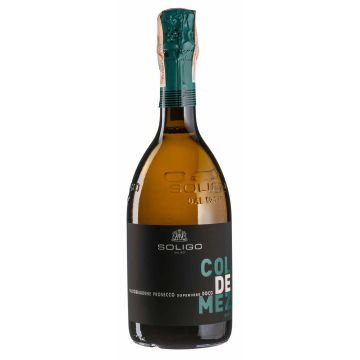 Ігристе Soligo Col de Mez Prosecco Valdobbiadene Brut / Коль де Мец Брют, біле, 0.75 л
