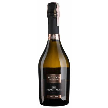 Ігристе Soligo Prosecco Treviso Extra Dry / Просекко Тревизо Екстра Драй, біле, 0.75 л