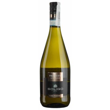 Ігристе Soligo Prosecco Treviso - Tappo Stelvin / Просекко Тревізо Таппо Стелвін, біле, 0.75 л