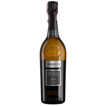 Ігристе Merotto Raye Prosecco Brut / Раіє Просекко, біле, 0.75 л
