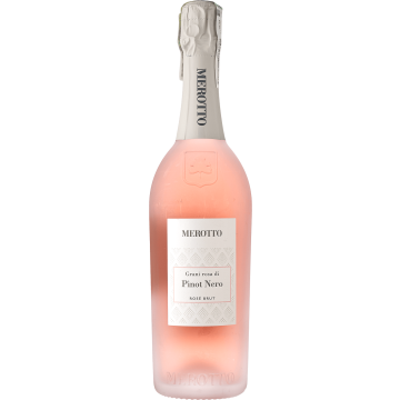 Ігристе Merotto Grani Rosa Di Nero Rose Brut / Грані Роза Ді Неро, рожеве, 0.75 л