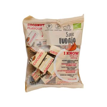 Цукерки Супер Фаджіо Кокос органічні 150г, Super Fudgio