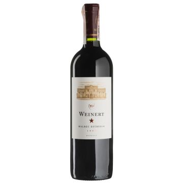 Вино Weinert Malbec Estrella / Мальбек Естрелла, дерев'яна коробка 1994, червоне сухе, 0.75 л