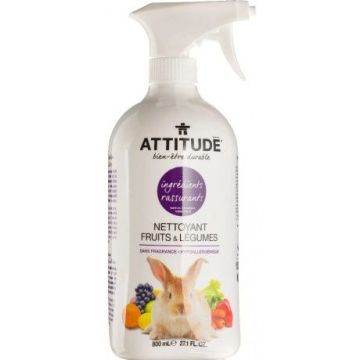Засіб для миття фруктів та овочів 800мл, Attitude