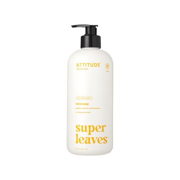 Мило для рук рідке "Super Leaves" лимон 473мл, Attitude