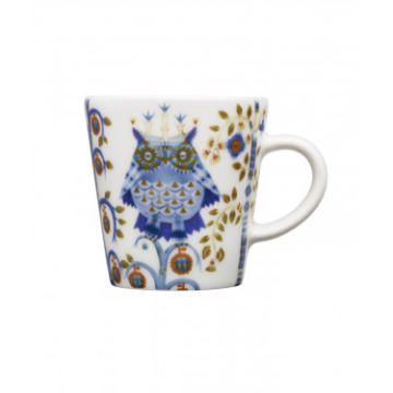 Чашка для еспресо біла з малюнком 100мл Taika, Iittala
