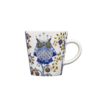 Чашка для еспресо біла з малюнком 100мл Taika, Iittala