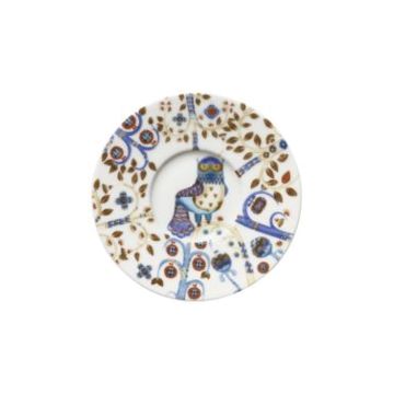 Блюдце біле з малюнком 11см Taika, Iittala
