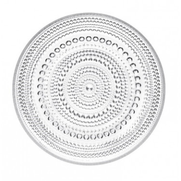 Тарілка скляна прозора 17см Kastehelmi, Iittala