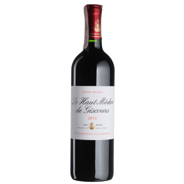 Вино Le Haut Medoc de Giscours Le Haut Medoc de Giscours / Ле О Медок де Жискур 2014, червоне сухе, 0.75 л