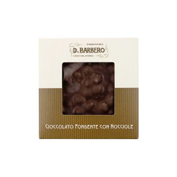 Шоколад темний з фундуком 120г, D.Barbero