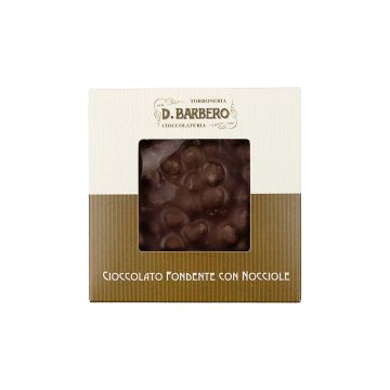Шоколад темний з фундуком 120г, D.Barbero