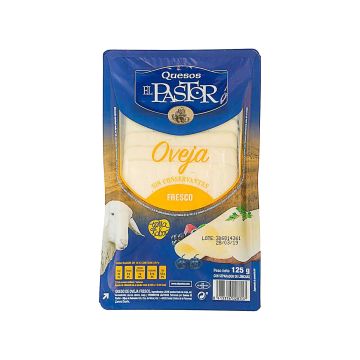 Сир Овечий нарізаний (31% жиру до заг. маси) 125г, El Pastor