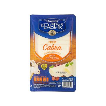 Сир Козиний нарізаний (30% жиру до заг. маси) 125г, El Pastor