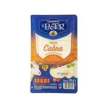 Сир Козиний нарізаний (30% жиру до заг. маси) 125г, El Pastor
