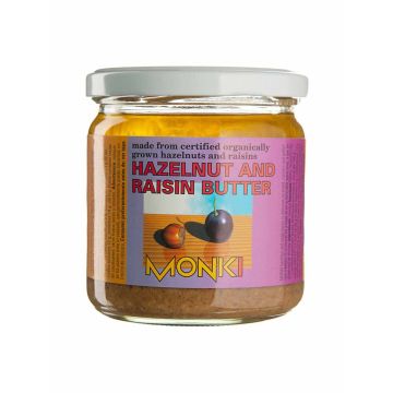Паста із фундука з родзинками органічна 330г, Monki