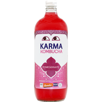 Напій ферментований Комбуча "Гранат" органічний 500мл, Karma