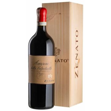 Вино Zenato Amarone Valpolicella Classico, wooden box / Амароне Вальполічелла Классіко 2014, червоне сухе, 3 л