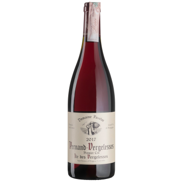 Вино Domaine Pavelot Pernand-Vergelesses 1er Cru Ile des Vergelesses / Пернан-Вержелє Прем'єр Крю Ілє де Вержелє 2017, червоне сухе, 0.75 л