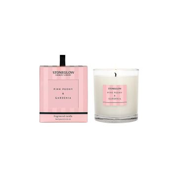 Свічка ароматизована "Pink Peony & Gardenia" (тумблер) Modern Classics, Stoneglow